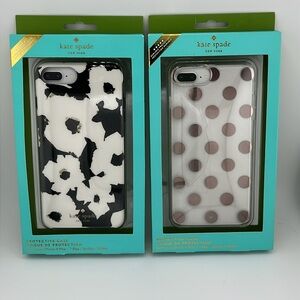 iPhone 6 Plus/ 6s Plus/ 7 Plus/ 8 Plus Kate Spade iPhone Case Bundle